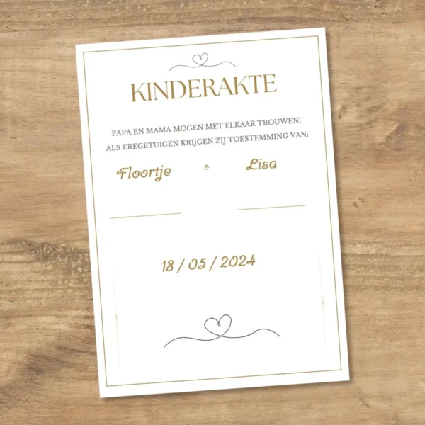 Kinderakte chic - Afbeelding 2